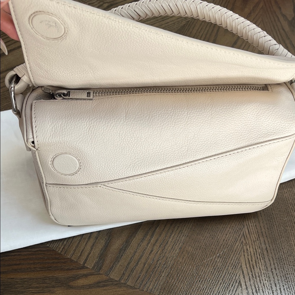 Walter Baker Woven Handle Jagger Leather Crossbody Bag - Picture 5 of 9